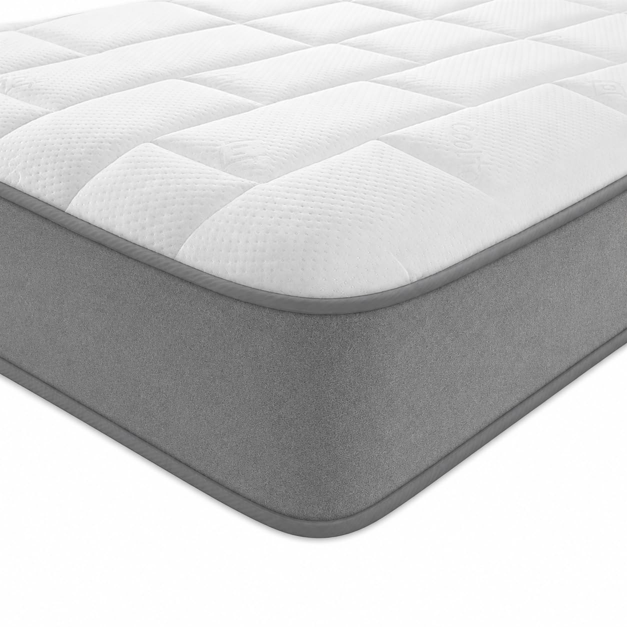 Starlight Beds Grey Tile King Size Mattress 150x200x18cm