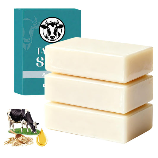 Tallow Soap 3 x 100G Multipack ? Natural Soap for Skin, Body, Hair & Shaving ? Nourishing, Moisturising & Natural ? 100% Toxin-Free