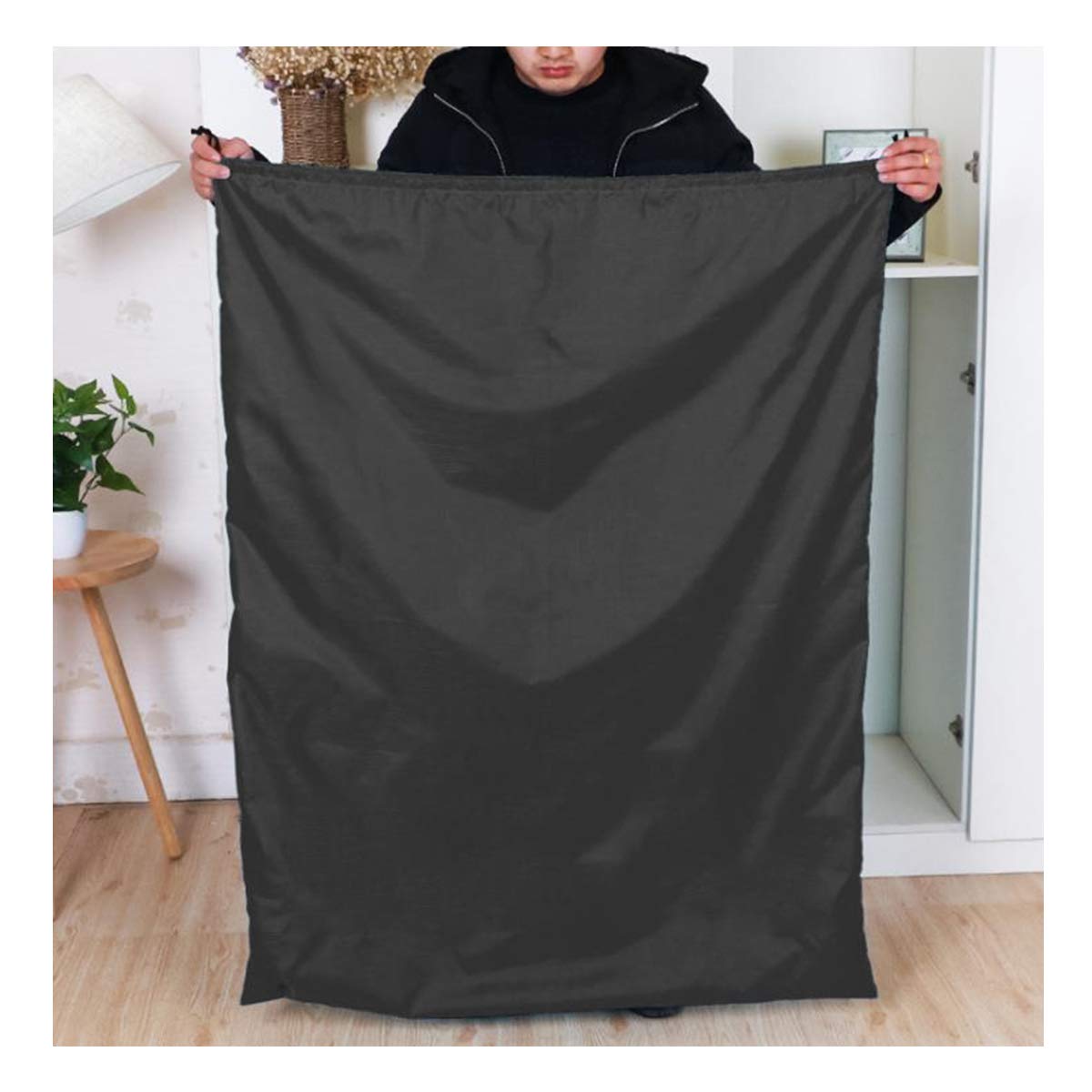 2PCS Extra Large Storage Bag, 120cm x 94cm Clothes Drawstring Bag, Oxford Fabric Moving Storage Bags