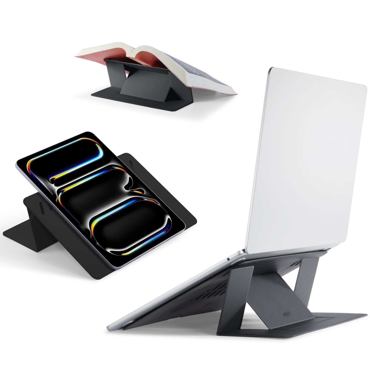 MOFT Laptop Stand for Desk, Non-Adhesive Laptop Stand with 2 Adjustable Viewing Angles