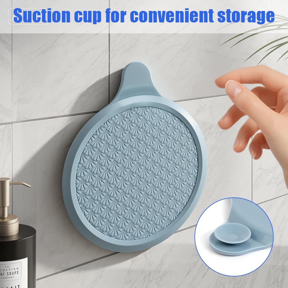 vsshe Silicone Bathtub Stopper 2 Pack, 6 inch Extra Large Sink Plug, 15cm Universal Shower Drain Tub Stopper
