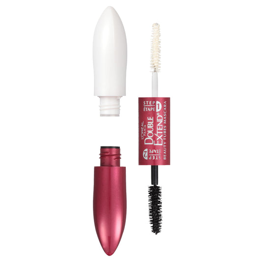 L'Oreal Paris Double Extend Beauty Tubes Mascara, Black, 0.33 Ounces