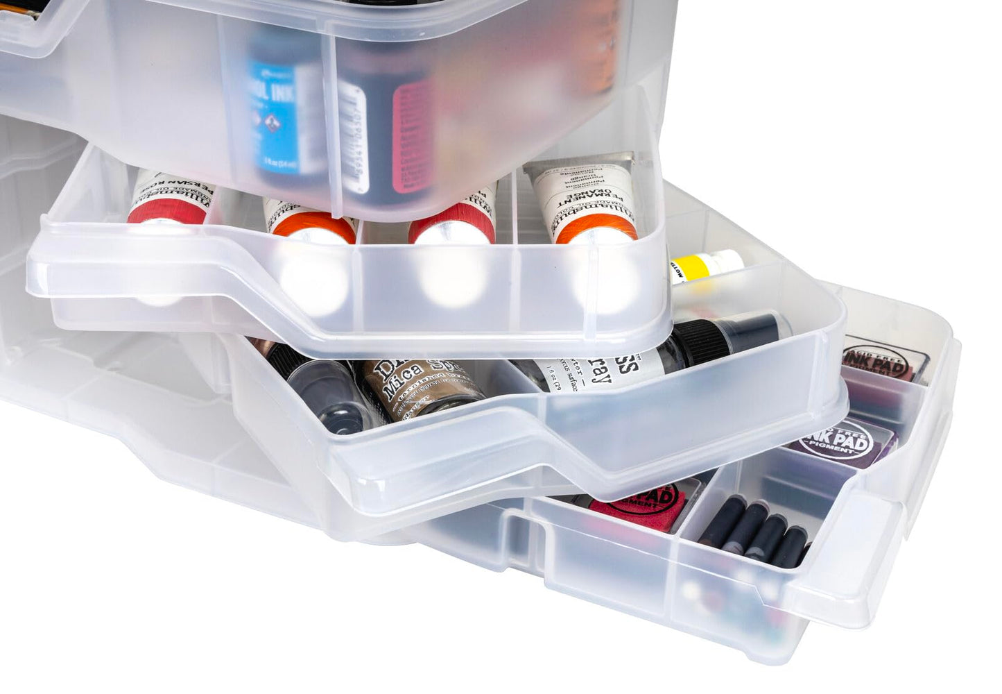 ArtBin Clear Plastic Organizer Small Parts Organizer - for DIY Arts & Crafts Storage Boxes & Organizers, Sewing Storage