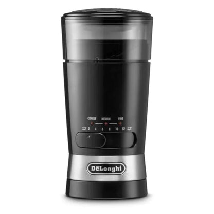 De'Longhi KG210 Electric Coffee Grinder, Stainless Steel, Black