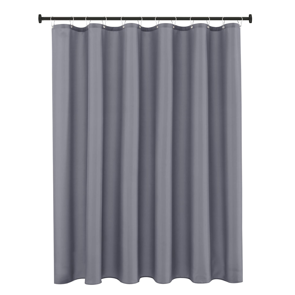 Biscaynebay Extra Long Fabric Shower Curtain Liner 72 Inch Width by 84 Inch Length