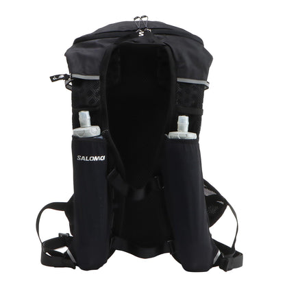 Salomon Agile 12 Unisex Hydration Vest, Trail Running, MTB, Running, Hiking, Dynamic Comfort, Quick Access, and Multi-purpose, Black
