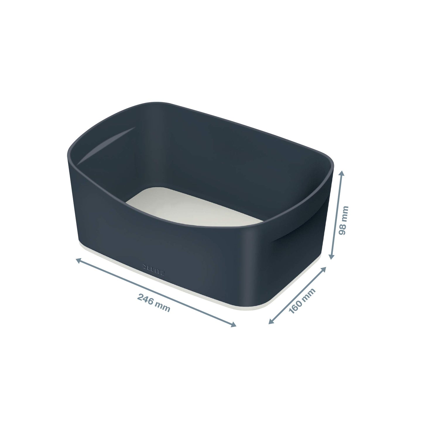 Leitz L:MyBox Storage Tray Cosy velvet grey