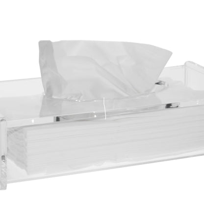 Fantasia Utensils and Accessories, Acrylic Tissue Holder Box, Multicolored