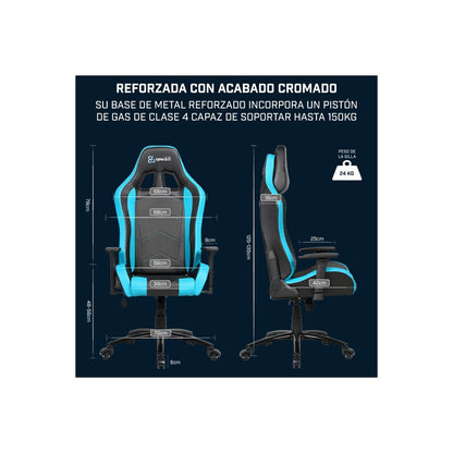 Newskill Takamikura Gaming Chair Blue blue