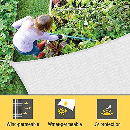 Sol Royal SolVision HS9  Rectangular Sun Shade Sail 4x2 m HDPE Breathable & UV-light resistant Sun Protection for Terrace, Balcony, Pool & Garden