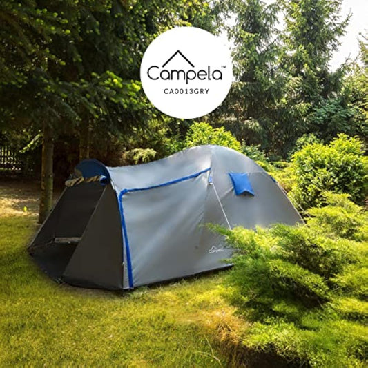Campela CA0013 Tropical Family Tent 3-4 Person Waterproof 3000m Taped Seams