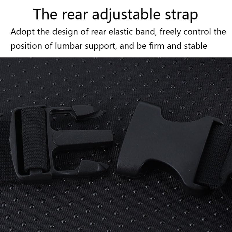 Lumbar Support Pillow for Office Chair Car Memory Foam Back Pillow for Back Pain Relief Improve Posture Ergonomic Back Cushion for Computer