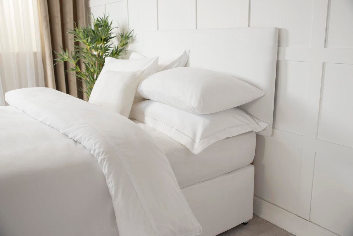 Belledorm Headboard Wrap White, Double
