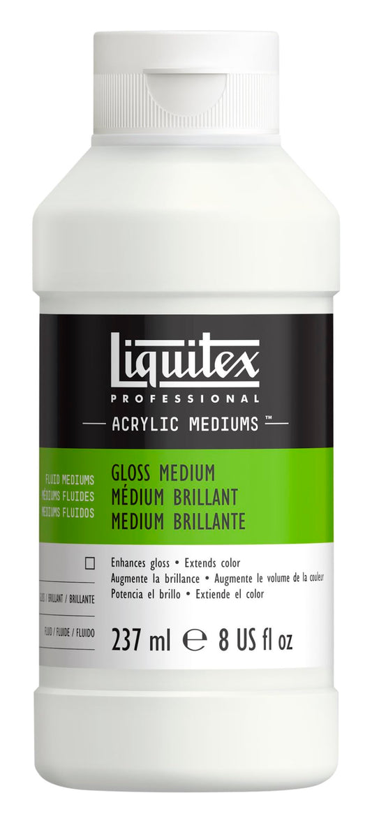Liquitex Professional Acrylic Medium for Acrylic Paint, Gloss, 237 ml