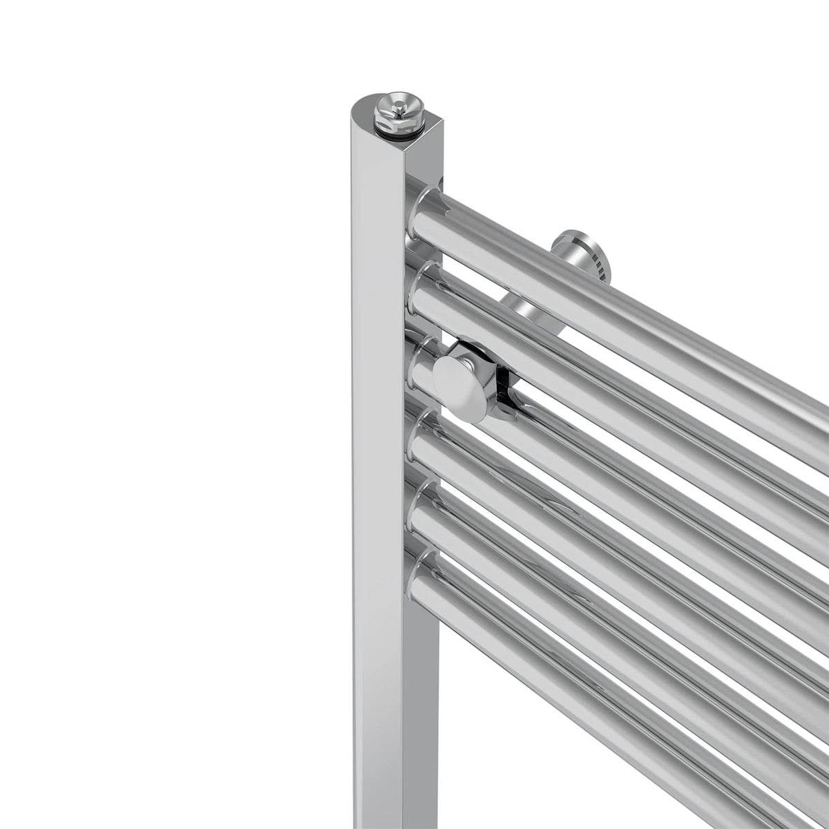 NRG Chrome Heated Towel Rail Straight Designer Radiator, 1800×300mm