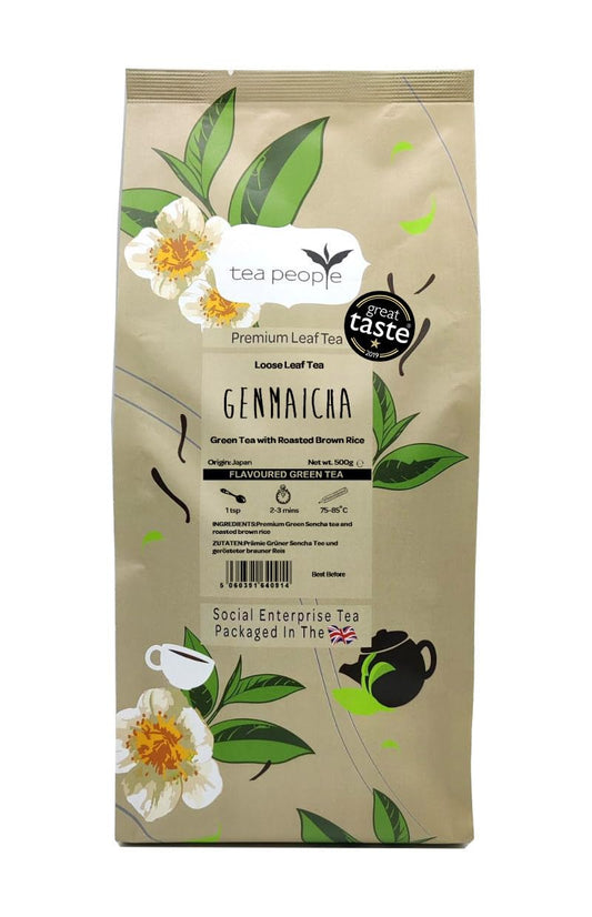 Tea People Genmaicha Popcorn Tea - 500g Loose tea