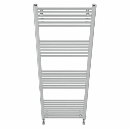 NRG Straight Chrome Bathroom Heated Towel Rail Radiator 1800x600mm