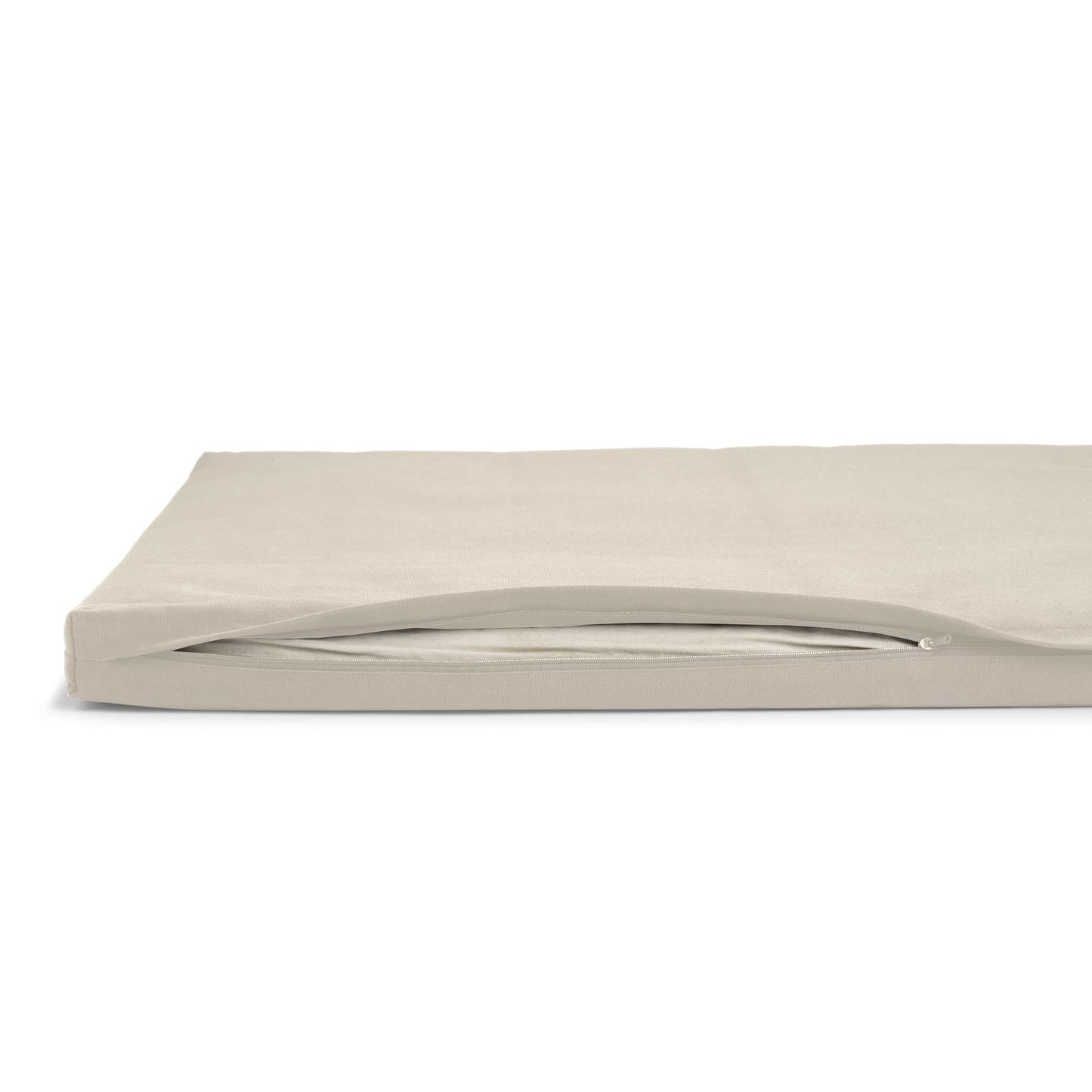basaho Zabuton Meditation Mat | Organic Cotton | Recycled Fibre Filling (Natural)