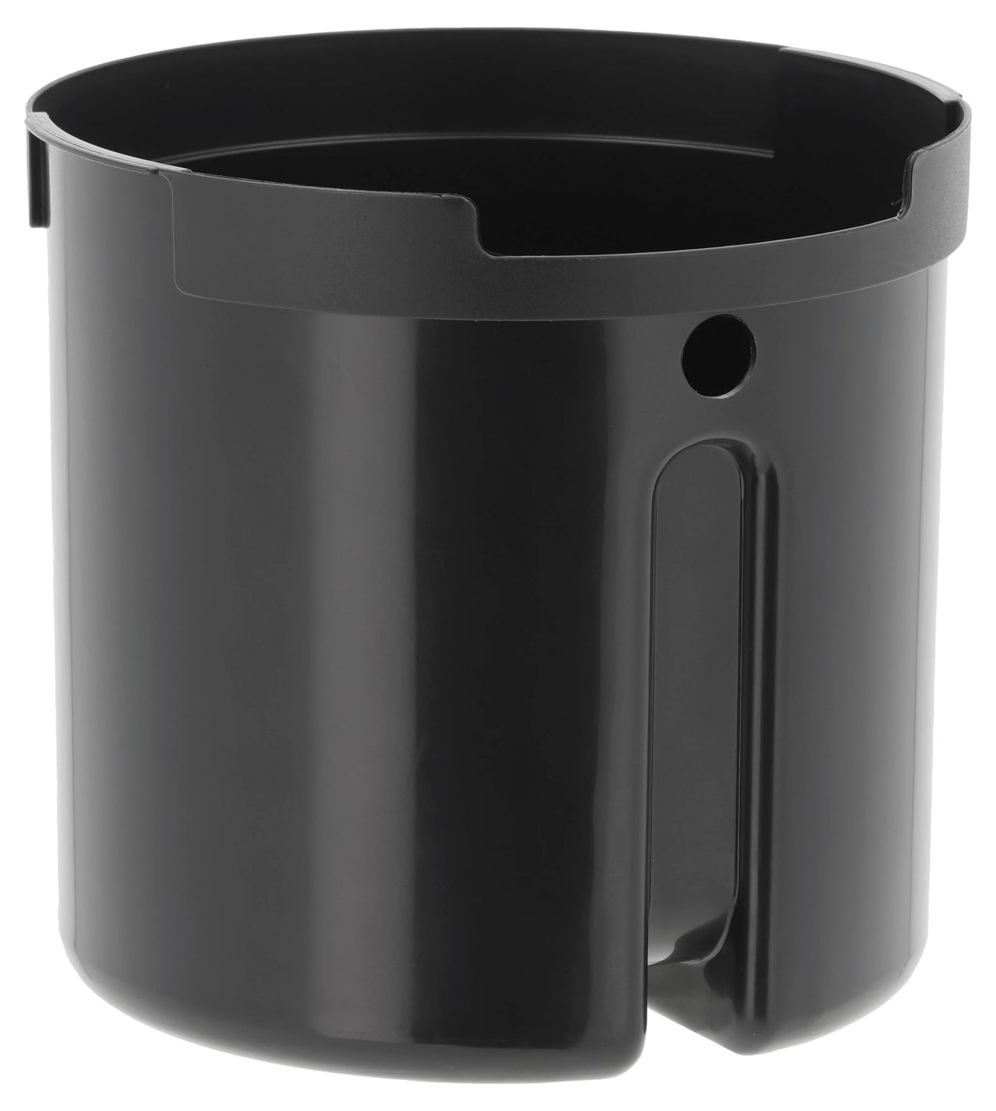 Zone Denmark Ume Bathroom Cosmetic Bin with Lid for Bathroom with Removable Inner Bucket and Soft-Close Diameter 19.5 cm Height 22 cm 4 Litres Grey