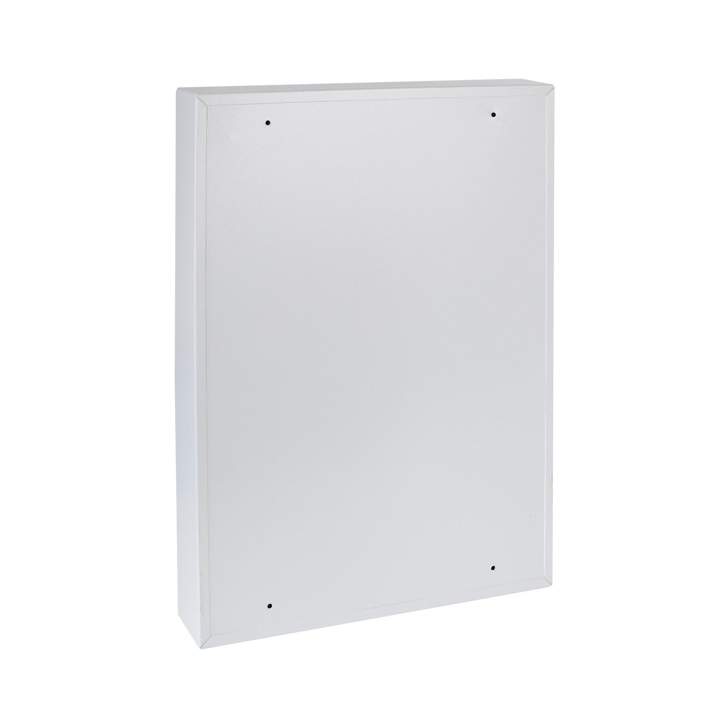 HMF Large Steel Key Cabinet, Lockable Key Safe for Office, Administration or Fleet Management | 100 Key Hooks | 55 x 38 x 8 cm | Light Grey