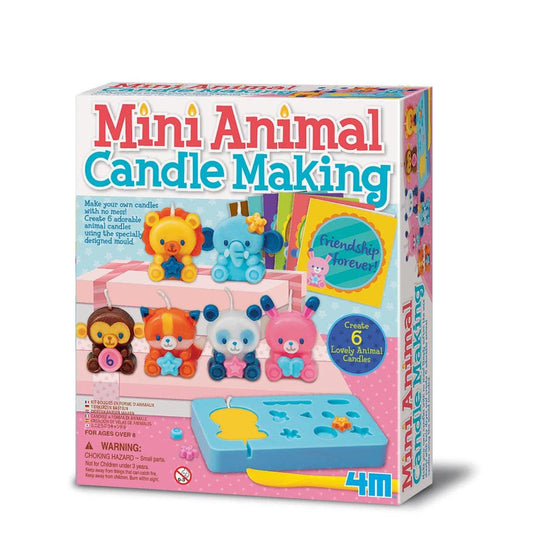 4M Mini Animal Candle Making Kit, Onesize