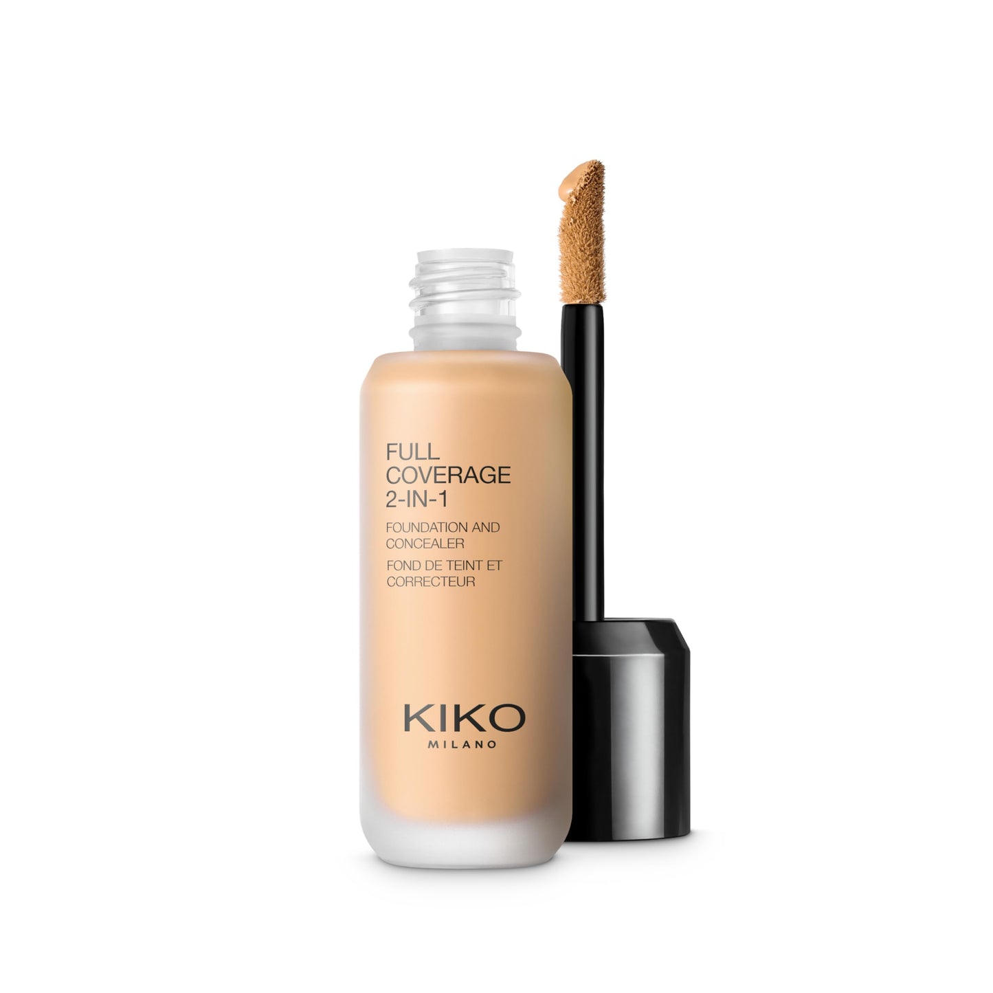 KIKO Milano Full Coverage 2-in-1 Foundation & Concealer 10 - N 40, 2 In 1 Foundation And Concealer, Superior Coverage