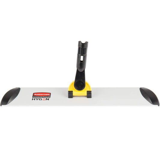 Rubbermaid Commercial Products, Lightweight HYGEN Quick-Connect Mop Frame for Wet or Dry/Dust Pads, 17 Inch, FGQ56000YL00