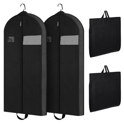 GSrenyu 60" Dress Bags Covers Long Garment Bags for Storage and Travel