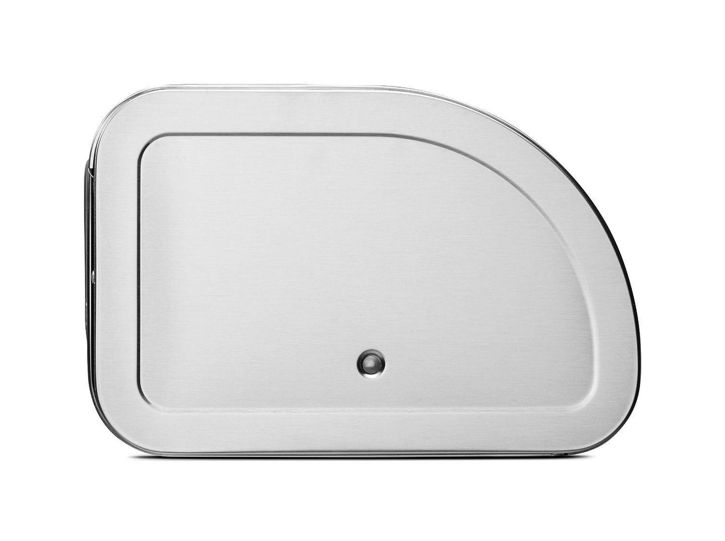 Brabantia Roll Top Bread Bin - Matt Steel, 348921