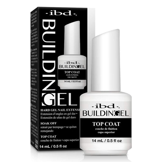 ibd - Building Gel - Hard Gel Nail Extension - Top Coat - 14ml / 0.5oz