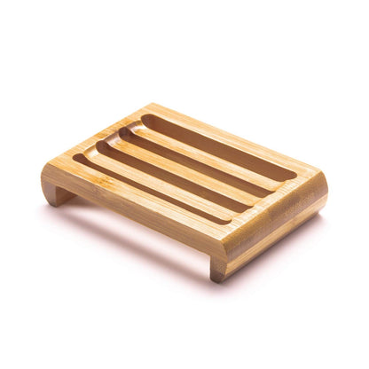 Bamboo Soap Dish | Bamboo Soap Tray | 11cm x 7.5 cm | Eco Product, Eco Friendly Gift 1