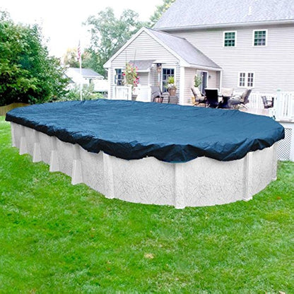 Robelle 351625-4 Pool Cover for Winter, Super, 16 x 25 ft Above Ground Pools