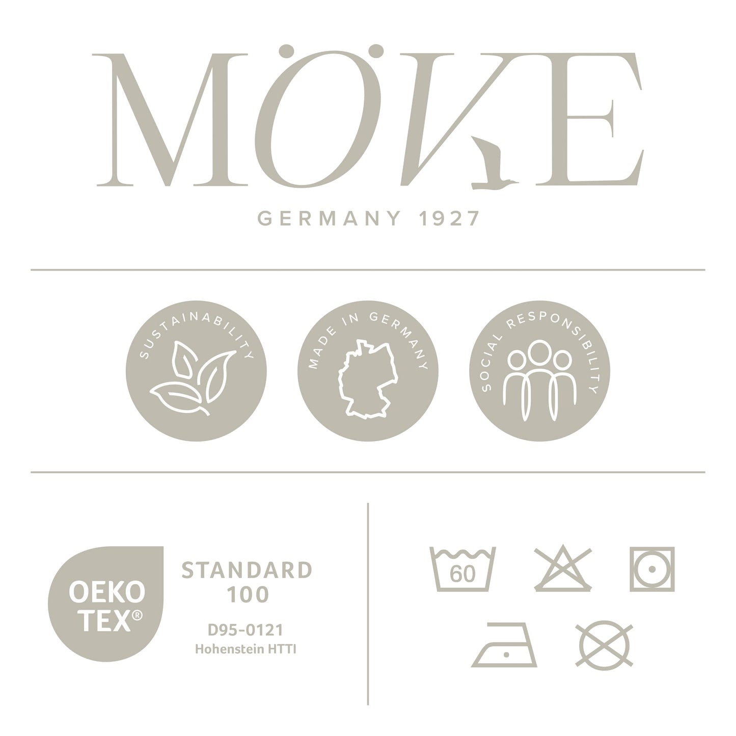 Möve Poolside Guest Towel 30 x 50 cm, Towel - Made in Germany, 100% Cotton, cashmere