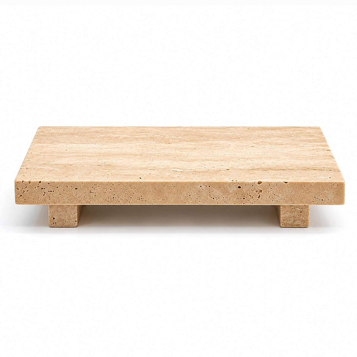 Travertine Vanity Riser for Soap & Perfume 9.84 in