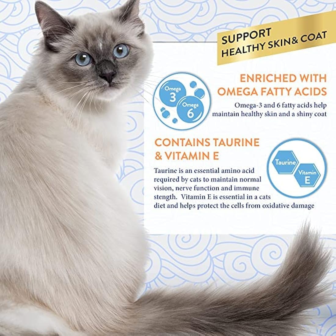 Churu Skin & Coat by INABA Cat Treat - Tuna - 12 Packs (48 x 14g total) / Soft & Creamy Cat Treat, Delicious & Healthy Snack, Purée Food Topper, Natural, Grain Free