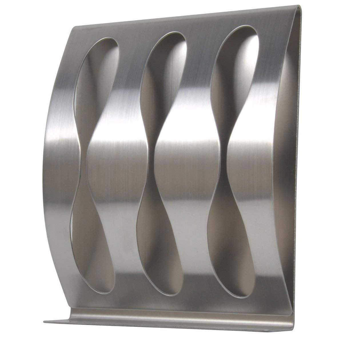 Originalidad Stainless Steel Wall Mount Bathroom Toothbrush Holder, Bathroom Cabinet Organizer Accessories