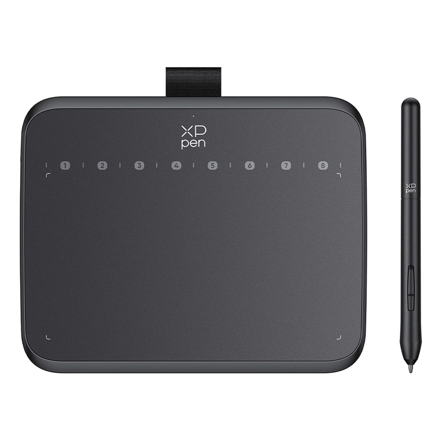 XPPen Deco 640 Drawing Tablet with 16K Pressure Levels, Portable Digital Art Pad with 8 Shortcut Keys for OSU!, Graphics Design, Distance Education,