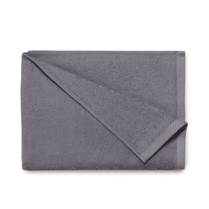 Top Towel - Plus - Bath Towels - 4 Face Towels or Bidet - 30 x 50 cm - 100% Cotton - Grey