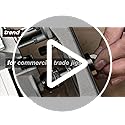 Trend CraftPro Weatherseal Groover Router Cutter Bit, 1/2 Inch Shank, 36mm Cut Diameter & 3mm Cut Length, Tungsten Carbide Tipped, Bearing Guided, C213X1/2TC