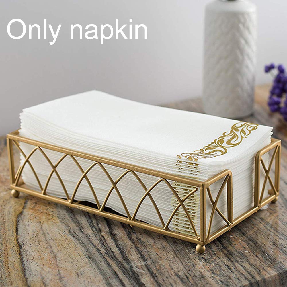 50 Disposable Guest Towels Dinner Napkin,Table Napkins Soft and Absorbent Linen-Feel Paper Hand Towels Bathroom Hand Napkins for Kitchen, Parties
