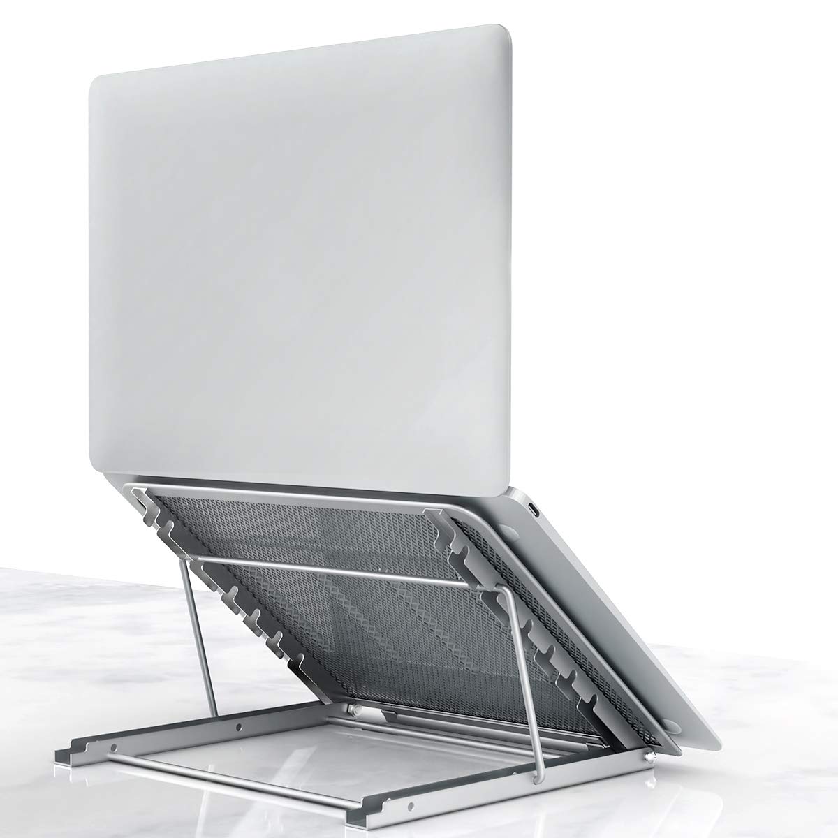 Lidasen Laptop Stand Tablet,Foldable Portable Ventilated Desktop Laptop Holder, Cooling Stand (10"-15.6") compatible with Dell XPS, HP