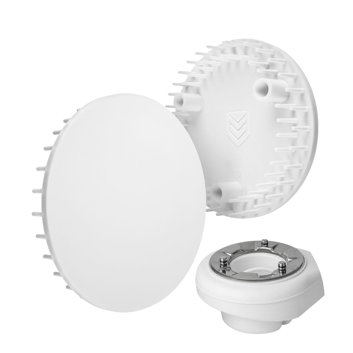 Cover for Shower Drain, Ø 115 mm, Compatible with Viega Tempoplex Drain Set from Year of Construction 2006, Replaces Model 6964.0