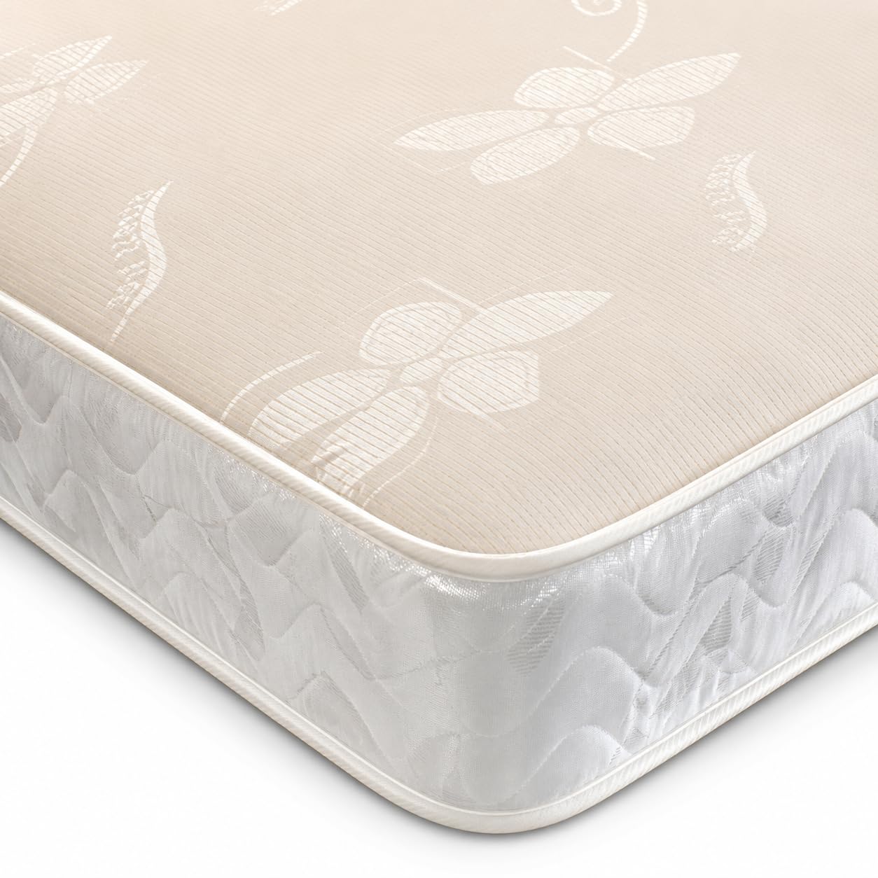 Starlight Beds Aura White Small Double Mattress, 4ft x 6ft3