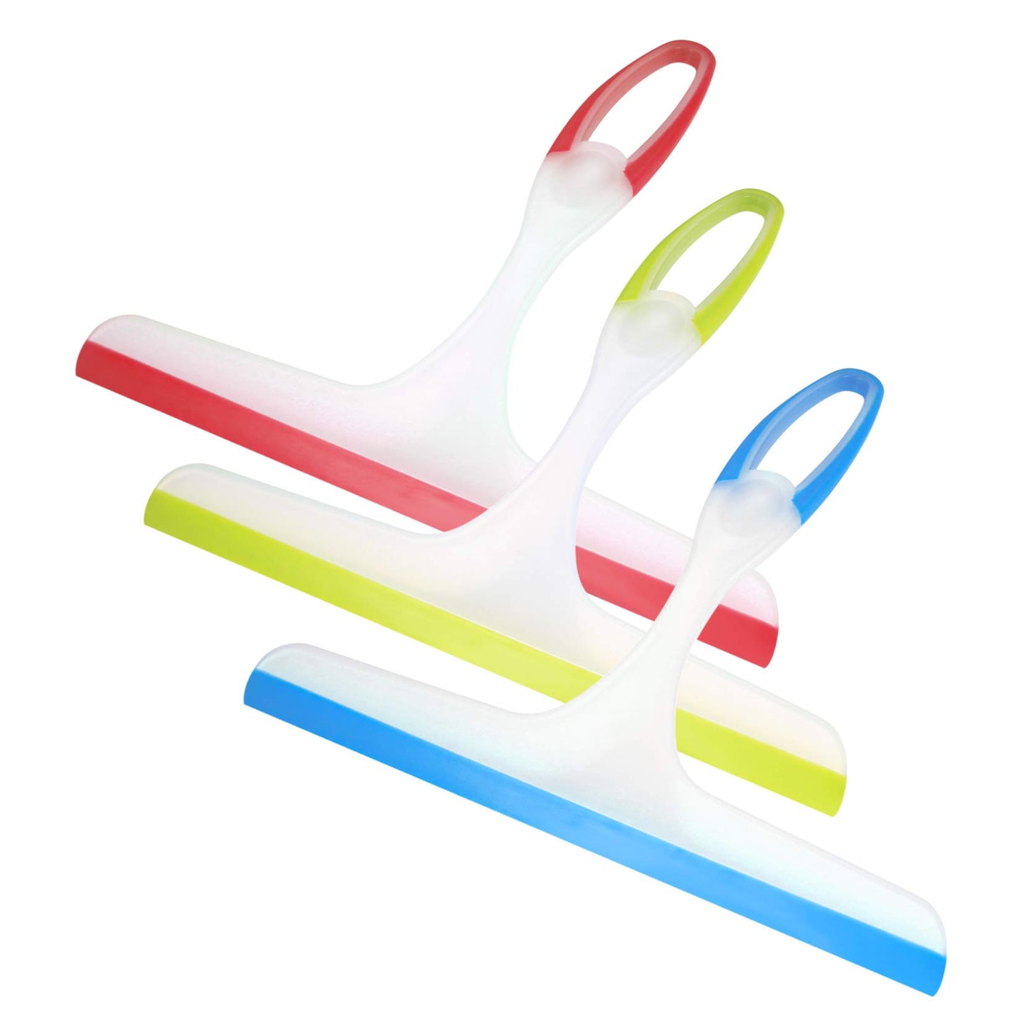 Xiaomoyu 3 Pcs Window Squeegees, Shower Screen Wiper,Shower Squeegee