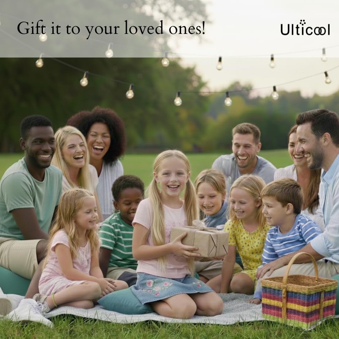 Ulticool - Towel Disco Ball Lamp Light - Child Girl Boy - Quick Drying Bath Towel Microfiber - 140 x 70 cm - for Travel Fitness Gym Sport Spa Yoga