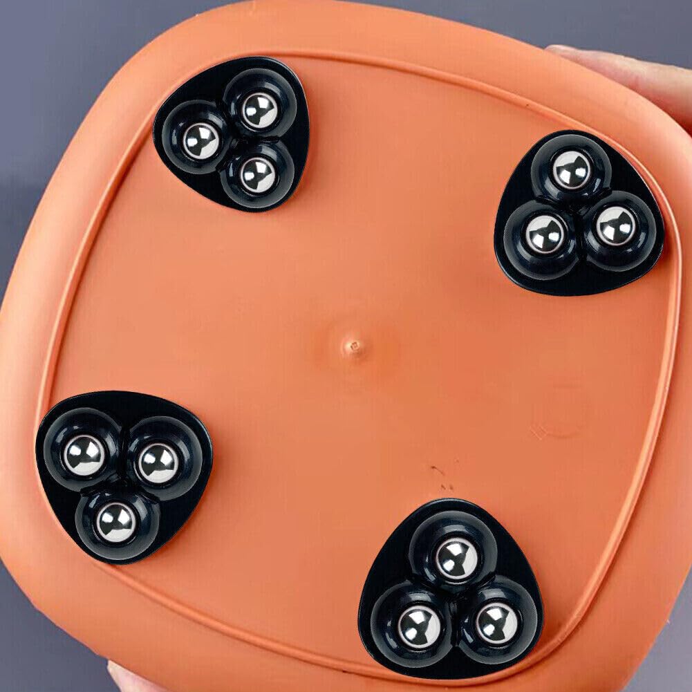Buy-Simplicity® 4pcs Self Adhesive Mini Caster Wheel 360° Rotation, Mini Appliance Wheels Stick On