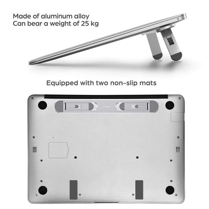 nediea Mini Laptop Stand for Desk, Keyboard Feet Riser, Laptop Cooling