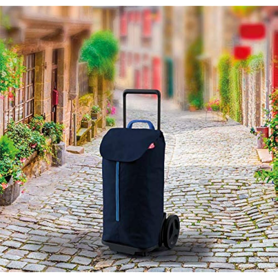 GIMI Weight Trolley, Steel and Polyester, Blue, 50 litres