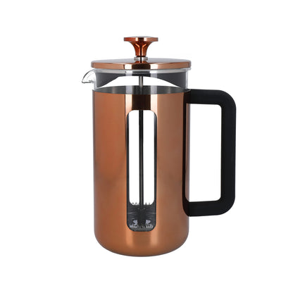La Cafetire Pisa Stainless Steel Cafetire, Eight Cup, Copper, Gift Boxed