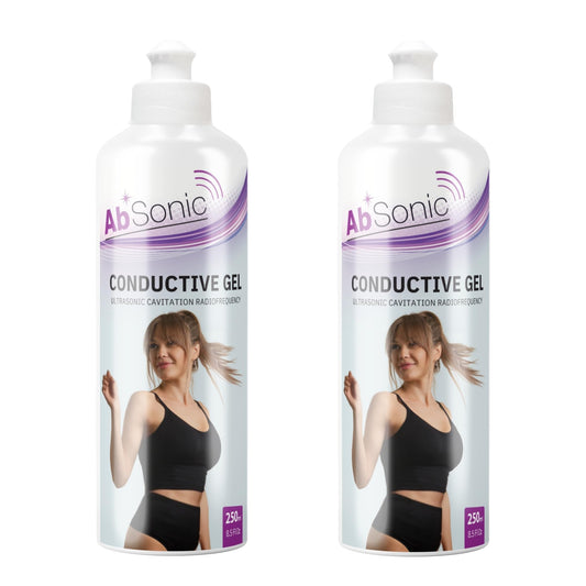 Absonic - Conductive Gel for Cavitation, Microcurrent, Radiofrequency, TENS, EMS, Muscle Stimulation, NuFace, Facial Devices, Body Sculpting & Skin